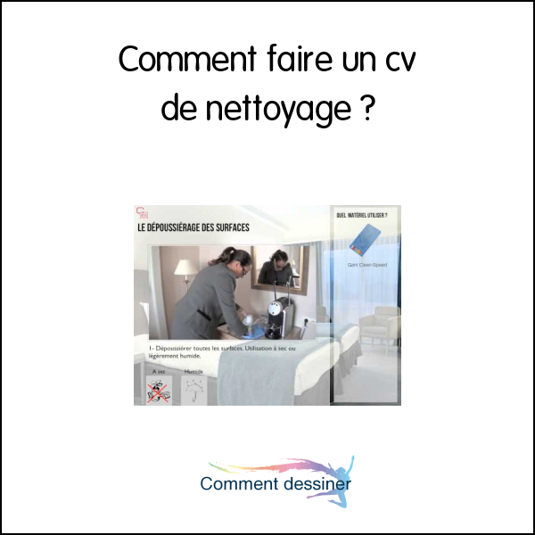 Comment faire un cv de nettoyage